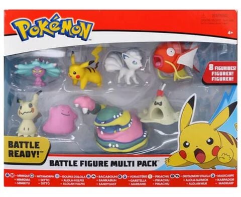 Figurine - Pokemon - Pack De 8 Figurines